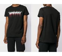 Philipp Plein Platinium Cut Statement Logo Shirt Round Neck T-Shirt Top New M