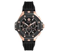 Philipp Plein Men's Watch Analog Quartz Chrono Royal 46 MM PWPRA0824 Silicone