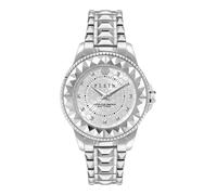 Philipp Plein Plein Lady Rock Women's Analogue Quartz Watch, Silver-Pwpqa0324, Bracelet