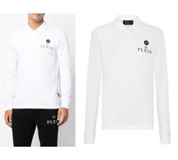 Philipp Plein Polo Shirt Leather Pp Hexagon Patch Shirt T-Shirt New 4XL