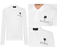 Philipp Plein Polo Shirt Leather PP Hexagon Patch T-Shirt New 5XL
