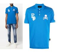 Philipp Plein Polo Shirt Multi Skull Logo Hemd T-shirt 3XL
