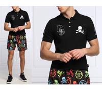 Philipp Plein Polo Shirt Multi Skull Logo T-Shirt L