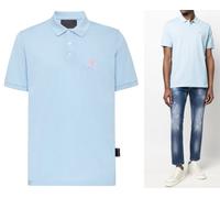 Philipp Plein Polo Shirt Polo Shirt SS Skull Logo Shirt T-shirt Top New S