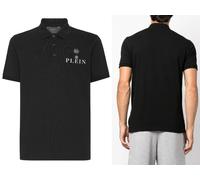 Philipp Plein Polo Shirt Short Sleeve Patch Logo Shirt T-shirt Top XL