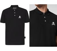 Philipp Plein Polo Shirt Short Sleeve Skull Logo Shirt T-shirt Top M