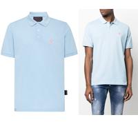 Philipp Plein Polo Shirt SS Skull Logo Top New L