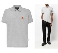 Philipp Plein Polo Shirt SS Skull Logo Top New M