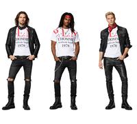 Philipp Plein PP Men's Cult Gold Cut Shirt Round Neck P.L.N. T-Shirt XL