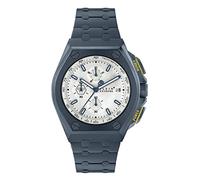 Philipp Plein PWGAA0721 Men's Analogue Quartz Watch with Stainless Steel Strap, Blue, Bracelet