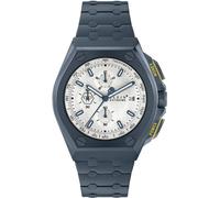 Philipp Plein PWGAA0721 Men's Analogue Quartz Watch with Stainless Steel Strap, Blue, Bracelet