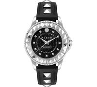 Philipp Plein Plein Lady Rock Women's Analogue Quartz Watch, Silver/Sw/Sw - Pwpqa0124