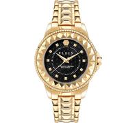 Philipp Plein Plein Lady Rock Women's Analogue Quartz Watch, Gold/Gold/SW - Pwpqa0424, Bracelet