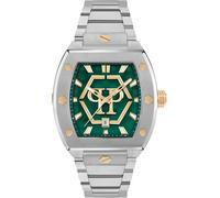 Philipp Plein PWPUA0825 The Hexagon Phantom 44mm 5ATM Quartz Unisex Green Silver