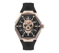 Philipp Plein Men's Watch Analogue Quartz The $Kull Spikes, Rose/Rose - Pwpwa0224, Strap.