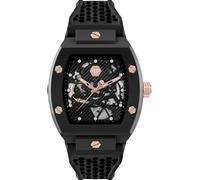 Philipp Plein Luxury Skeleton Black Watch PWVBA0523 - Mineral / Ceramic / Silicone