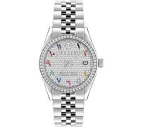 Philipp Plein Ladies Silver Watch - Stainless Steel / Mineral Crystal