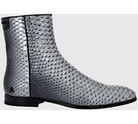 PHILIPP PLEIN Python Leather Ankle Boot - Size: 41 - male