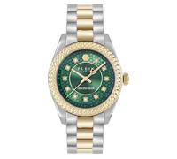 Philipp Plein Queen Supreme Women's Analogue Quartz Watch, Bi-colour green