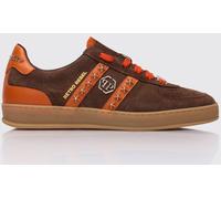 PHILIPP PLEIN Retro Rebel Suede Sneakers with Applied Stars - Size: 40 - male