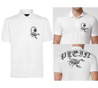 Philipp Plein Scorpion Polo Shirt Logo Patch Hemd T-shirt New Season M