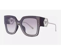 Philipp Plein Silver Mirror Square Ladies Sunglasses SPP041M Z42X 99