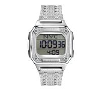 Philipp Plein Silver Womens Digital Watch Hyper $hock PWHAA1121