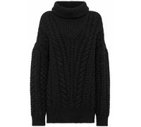 Philipp Plein Skull&Bones cable-knit jumper - Black XS