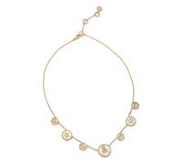 Philipp Plein skull-star necklace - Gold One Size