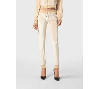 PHILIPP PLEIN Slim Fit Chenille Velvet Jogging Trousers with Drawstring Waist - Size: M - female