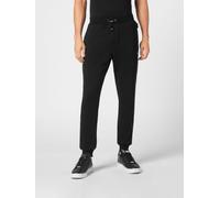 PHILIPP PLEIN Slim-Fit Jersey Jogging Trousers with Contrast Logo - Size: XXL - male