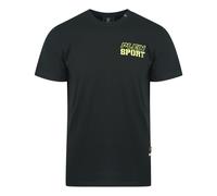 Philipp Plein Sport Mens Chest Logo Black T-Shirt Cotton - Size Small