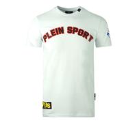 Philipp Plein Sport Mens TIPS117 01 - White Cotton - Size 2XL