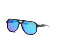 Philipp Plein Sport The Falcon Gen X 61 Mm Polarized Sunglasses Black Smoke/Mirror Blue/CAT3P Men