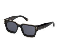Philipp Plein Spp005m Sunglasses Black Smoke / CAT3 Man