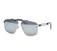 Philipp Plein SPP049M K07X PALLADIO /NERO SEMILUCIDO 63/11/145 Men's Sunglasses