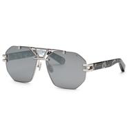 Philipp Plein SPP077V PLEIN ICON 523X Sunglasses Fumo Specchiato