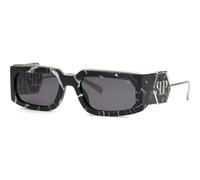 Philipp Plein Spp119m Sunglasses Black Smoke / CAT3