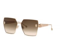 Philipp Plein SPP122S 0F47 ORO ROSE' LUCIDO/BEIGE 64/15/140 Women's Sunglasses