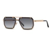 Philipp Plein SPP131 0301 ORO ROSE' LUC.C/NERO LUC 64/12/145 MAN Sunglasses
