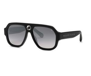 Philipp Plein SPP143 Nero sabbiato/opaco 58/16/150 MAN Sunglasses