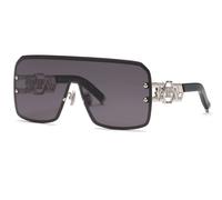 Philipp Plein Plein Icon Edge Woman Sunglasses Black Smoke/CAT3 Woman