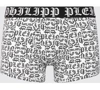 PHILIPP PLEIN Stretch Cotton Blend Boxers With Lettering Print - Size: XXL - male