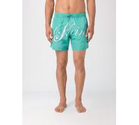 PHILIPP PLEIN Technical Fabric Swim Shorts with Embroidered Logo and Drawstring - Size: XXL - male