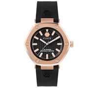 Philipp Plein The Hexagon PW1BA0323 Women's Analogue Quartz Watch Silicone