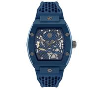 Philipp Plein The $keleton Ecoceramic Blue Dial Automatic Men's Watch PWVBA0323