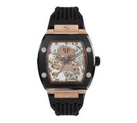 Philipp Plein The $keleton Mens Black Watch PWBAA0121 Silicone - One Size