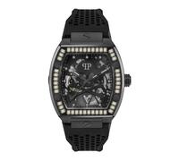 Philipp Plein The $keleton Mens Black Watch PWBAA1923 Silicone - One Size