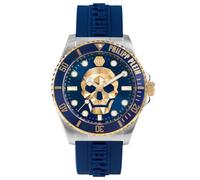 Philipp Plein , The $kull Diver Watch ,Blue male, Sizes: ONE SIZE
