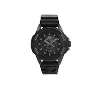 Philipp Plein The $Kull Genderless Unisex Watch Analogue Quartz, Black/Black-Pwnaa0322, Strap.